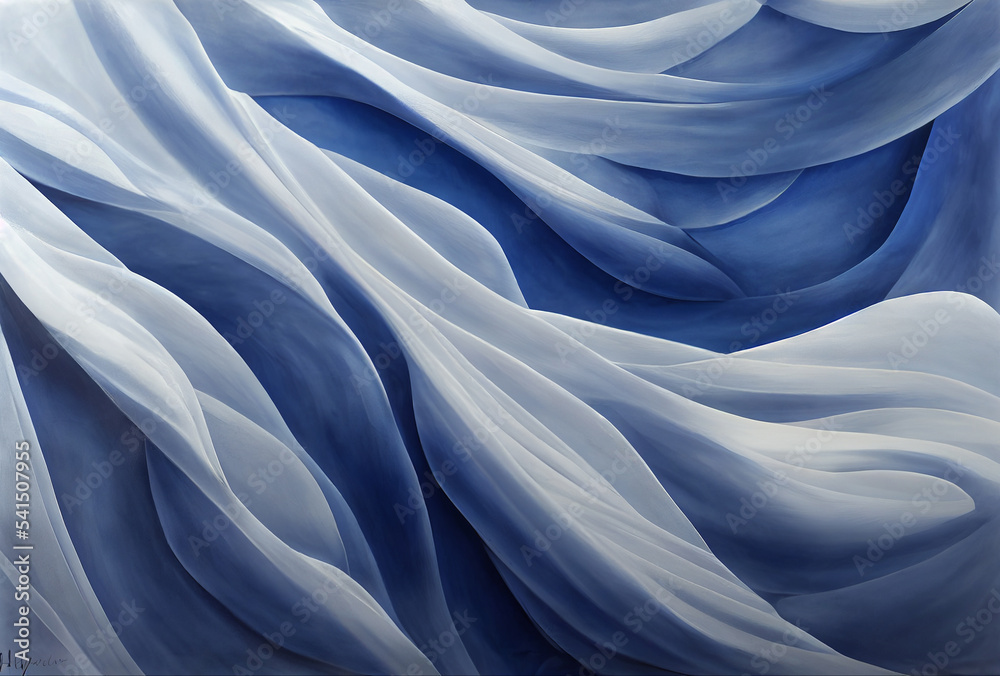Blue background texture, wavy sea pattern , icy windy and curvy ...