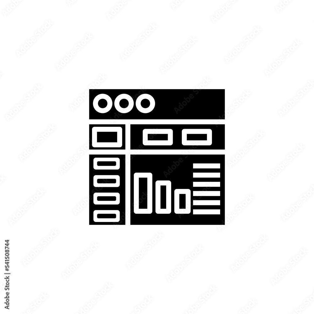 Dashboard icon simple sign. dashboard icon Dashboard icon simple sign. dashboard icon