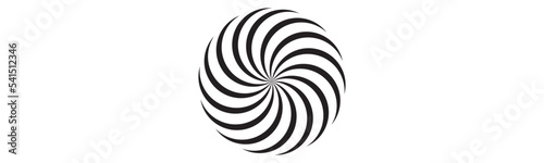 spiral illusion vector illustration, hypnotic swirl lines with white background, hypnotic vortex and illusion pattren.