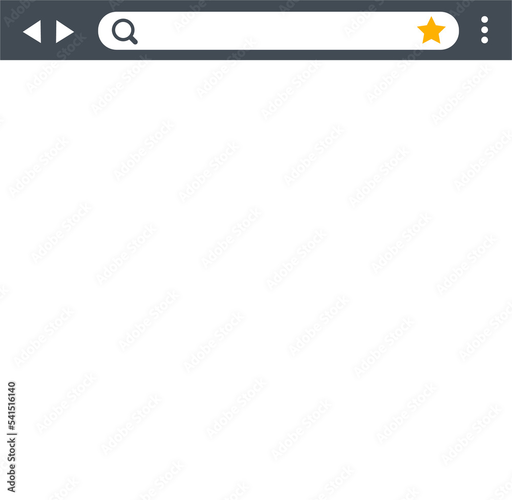 Browser mockup for tablet. Modern design of internet page in flat layout. Web window screen mockup. Illustration Browser mockup for tablet. Modern design of internet page in flat layout. Web window screen mockup. Illustration
