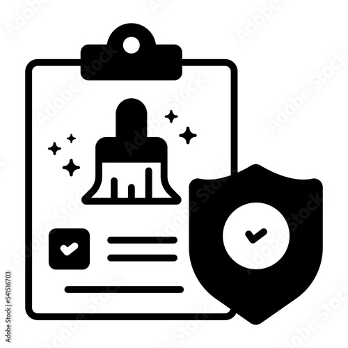 secure document Modern concepts design, Premium quality vector illustration concept. Vector symbol. photo