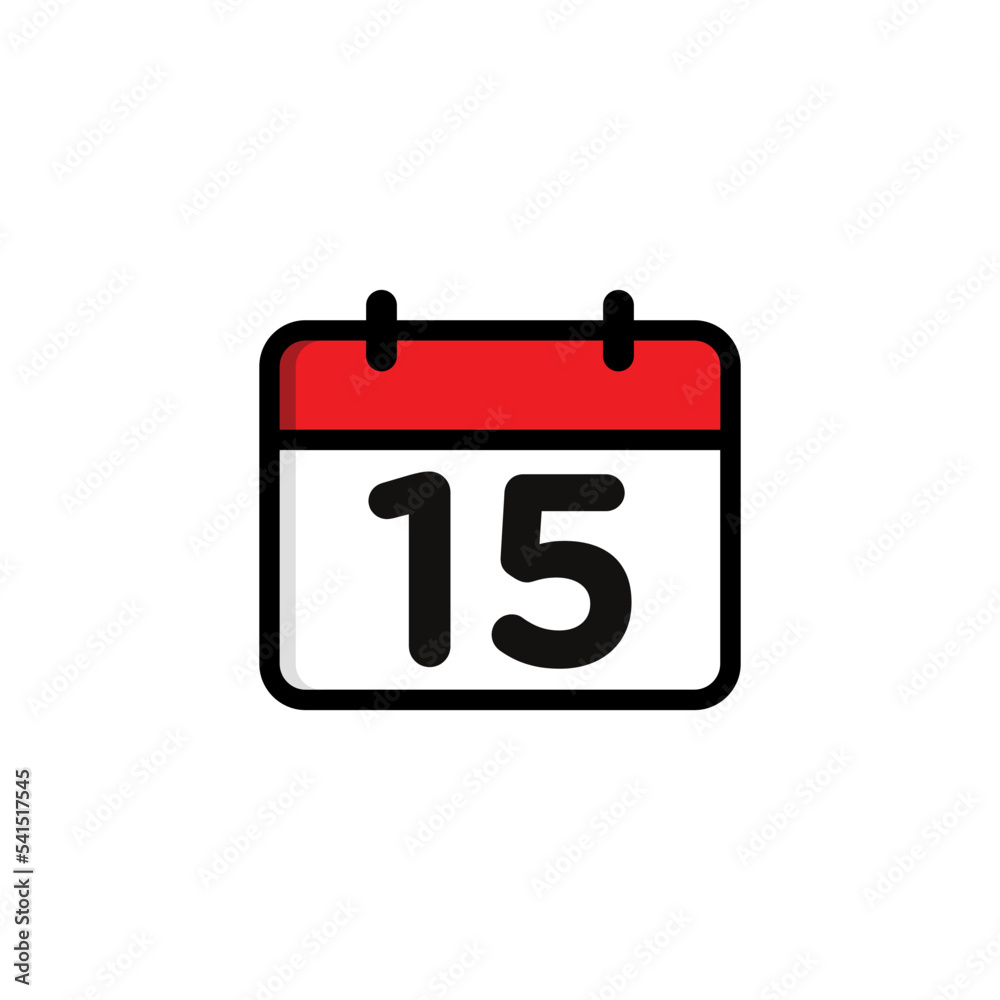 Calendar Agenda Event Icon Vector Template Calendar Agenda Event Icon Vector Template