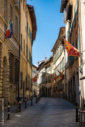 Arezzo is Italy city located in Tuscany.
