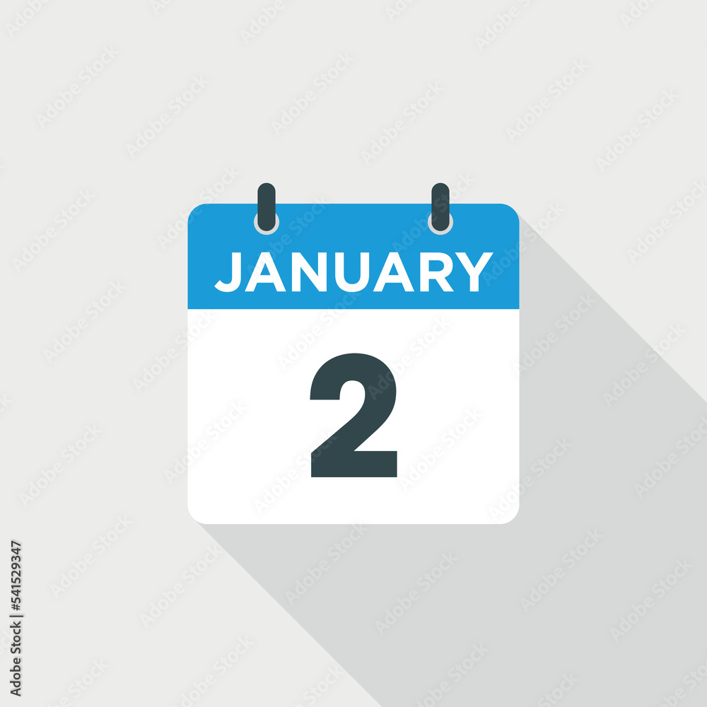 Calendar January Icon Vector Template Calendar January Icon Vector Template