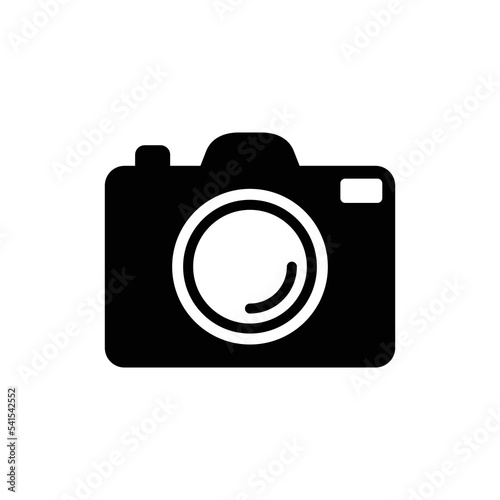 camera photography icon design vector template