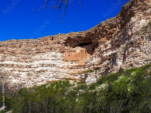 ruins of cliff dwellings