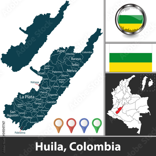 Huila Department, Colombia photo