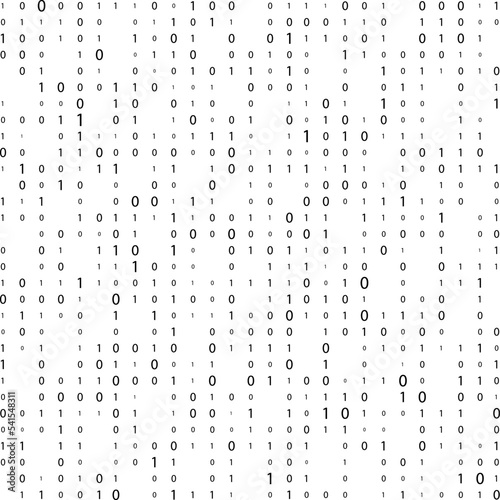 Binary code digital technology background. Digital data stream. Matrix. binary code.
