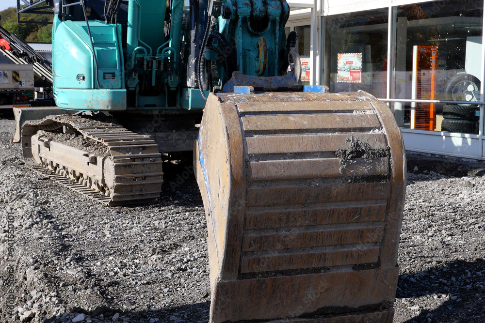 Bagger Stock-Foto | Adobe Stock