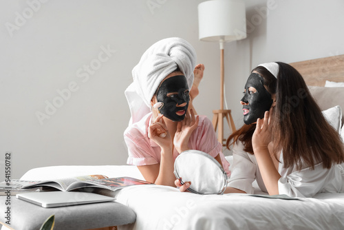 Beautiful young women with ...