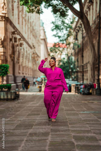 beautiful black girl traveling alone