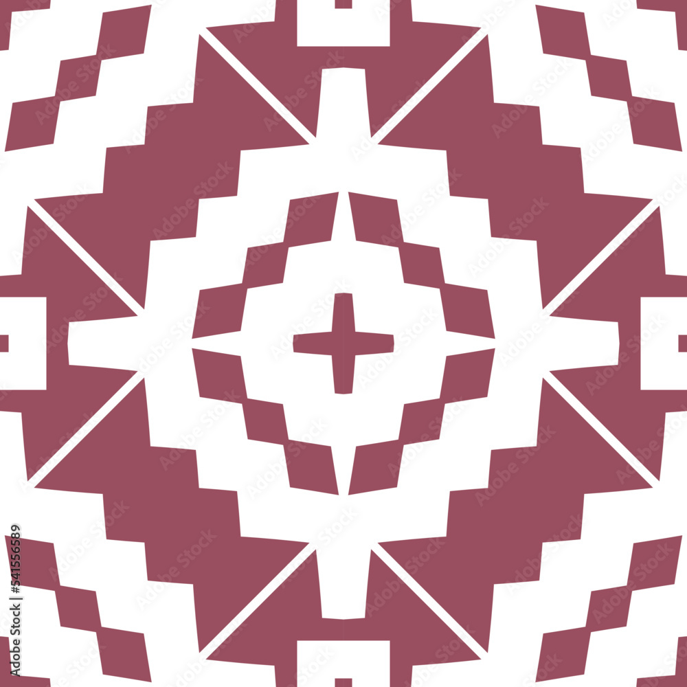 Obraz premium Geometric pattern. Seamless vector background. Ethnic graphic design.