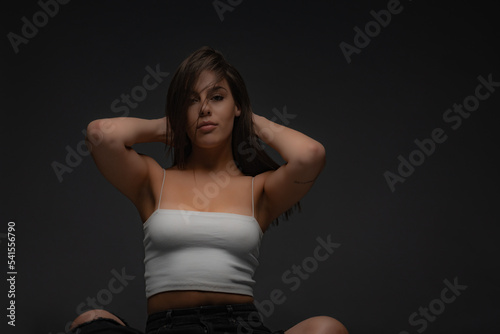 Posing and being shameless