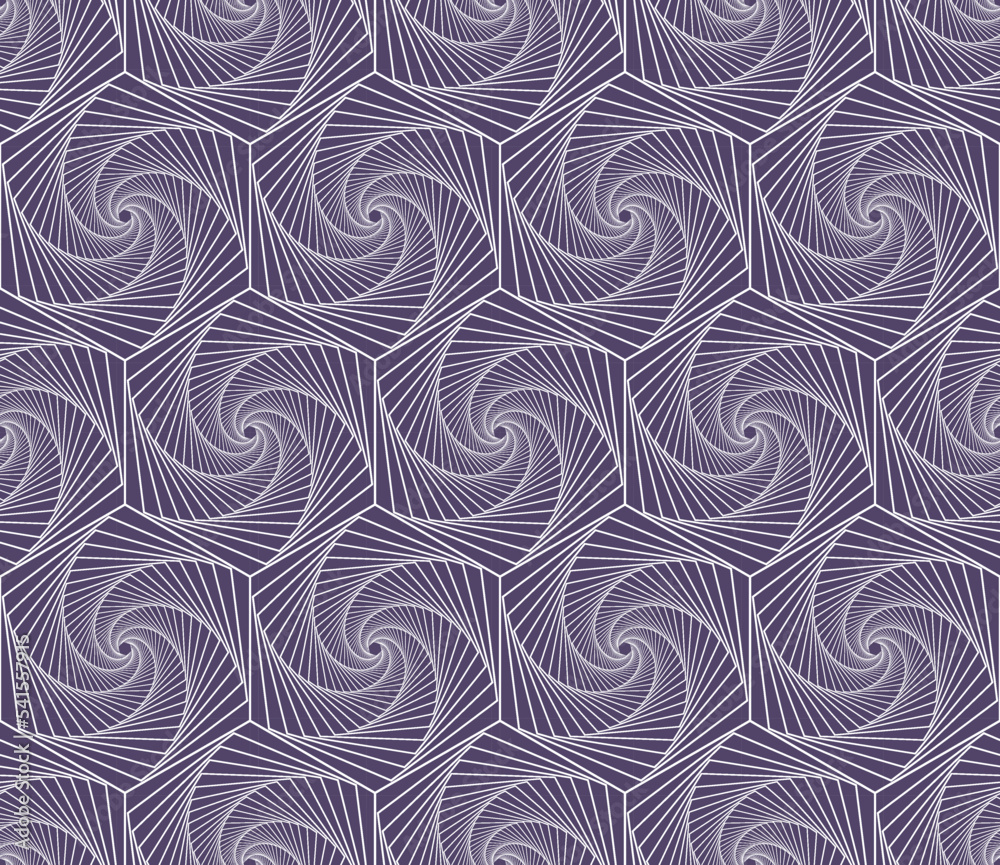 Obraz premium Seamless pattern of colorful fractal curves. Seamless pattern of fractals. Background of fractals. Guilloche seamless pattern.