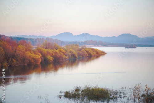 lake in autumn