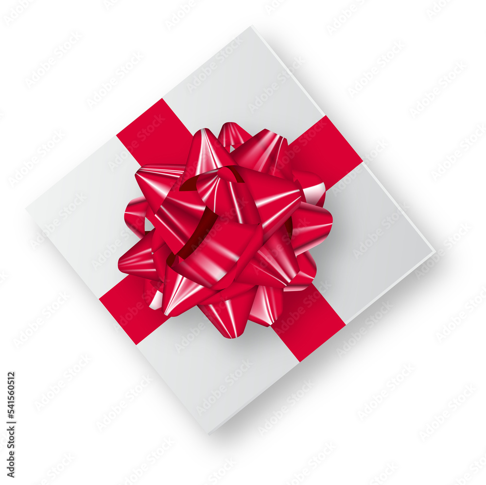 Gift Box with Pink Ribbon Gift Box with Pink Ribbon