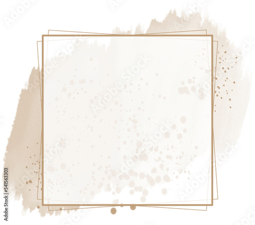 Abstrakcyjna kwadratowa ramka w kolorze szarym regent. Plama pod kwadratową ramą. Tło dla logo, baneru lub postu w mediach społecznościowych.