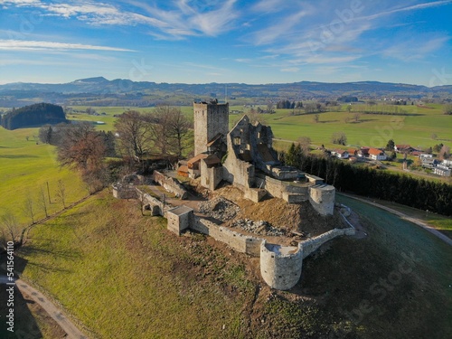 Burgruine Sulzberg ruin in Germany photo