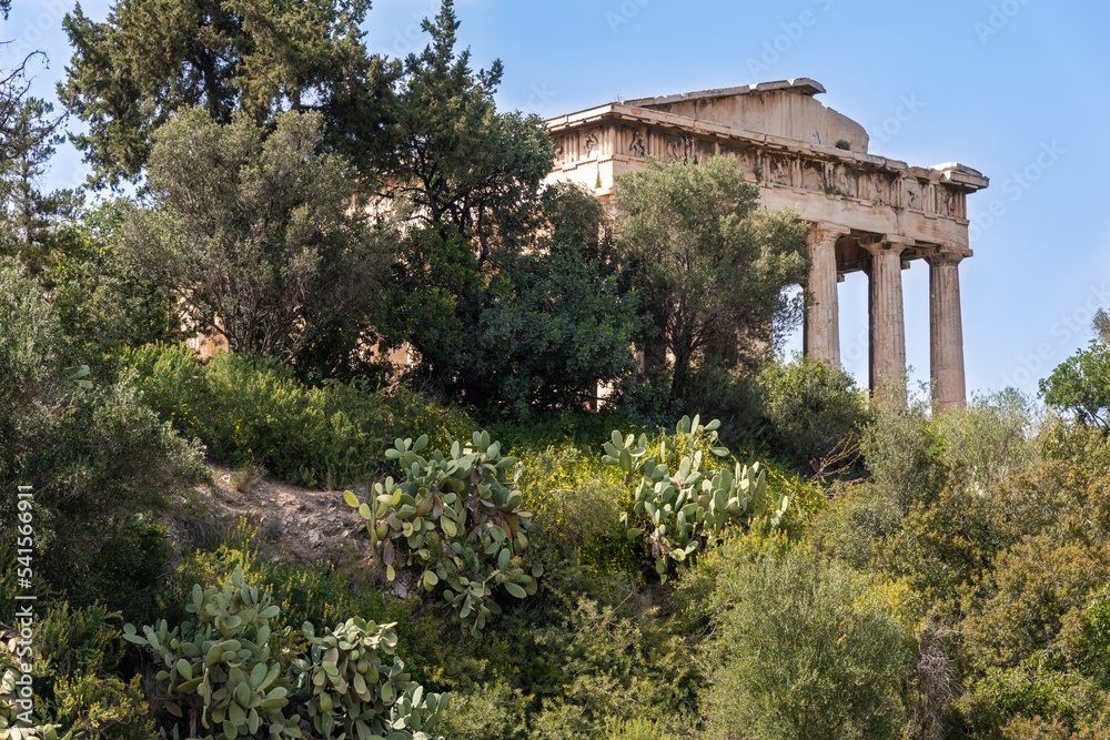 Obraz premium ruins of hephaistos temple