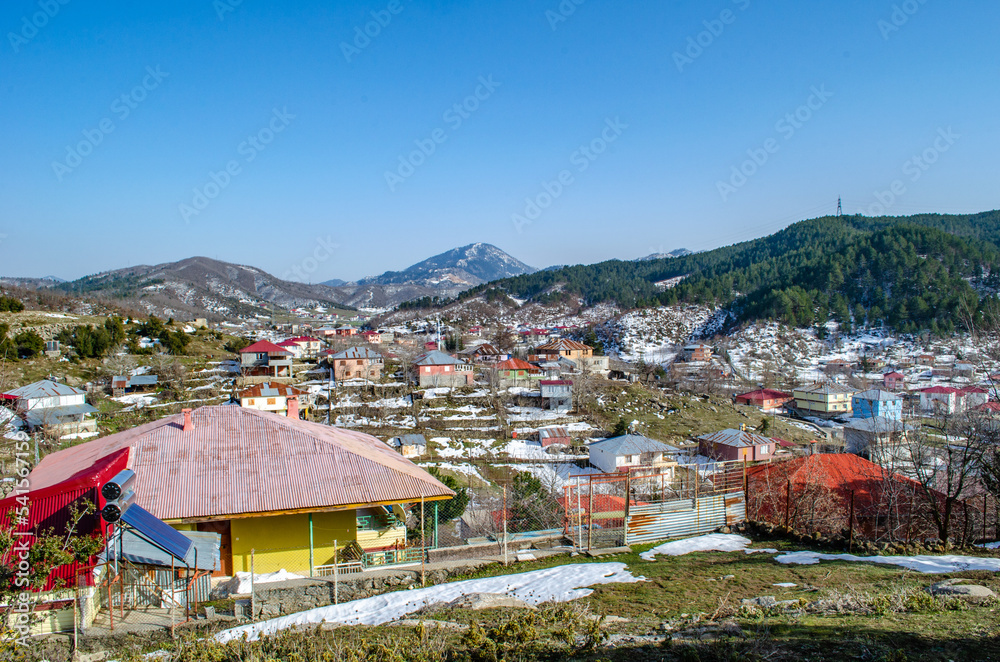 town in the mountain