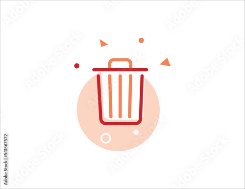 Trash Stroke Line Icon