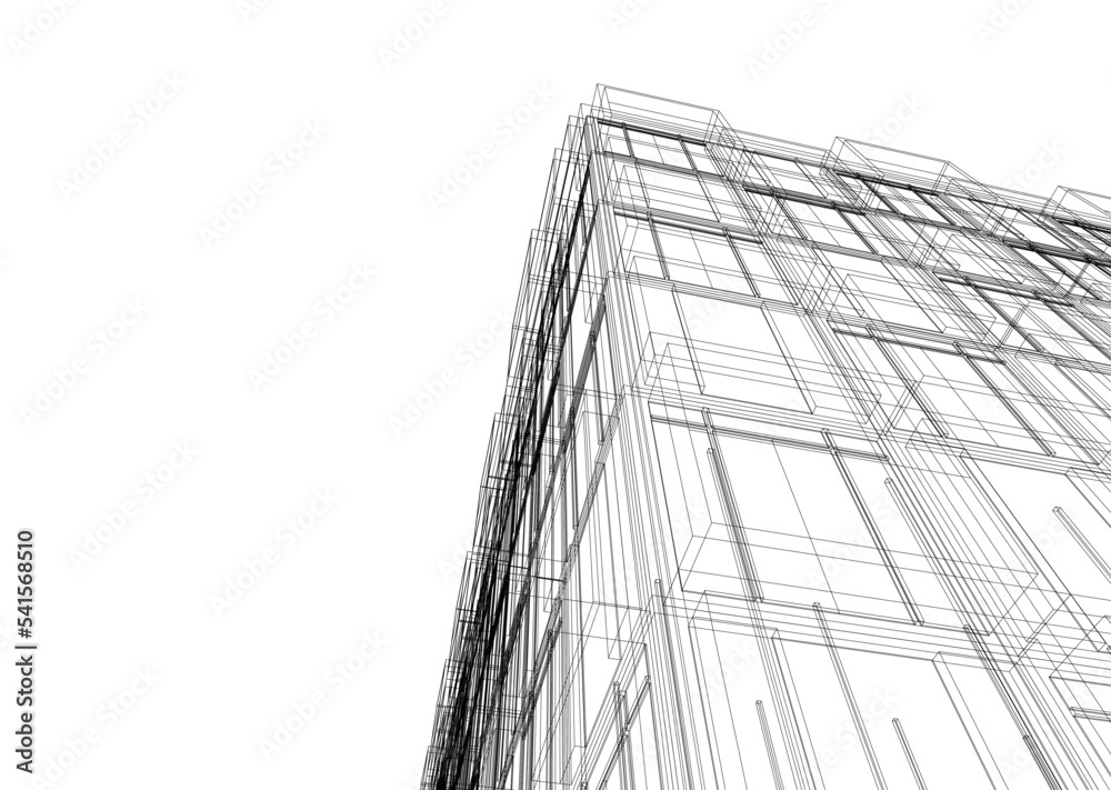 modern building in the city modern building in the city