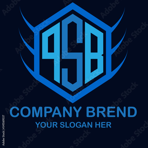 qsb letter logo design on background. qsb creative initials letter logo concept. qsb letter design