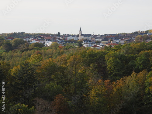 Baumwipfelpfad - Cloef - Saarschleife - Orscholz – Mettlach – Saar - Saarland - im Herbst
