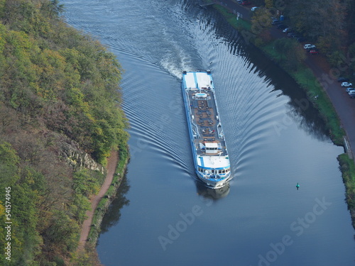 Baumwipfelpfad - Cloef - Saarschleife - Orscholz – Mettlach – Saar - Saarland  - im Herbst photo