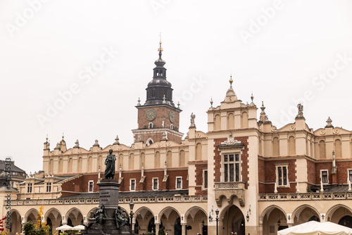market square in krakow poland