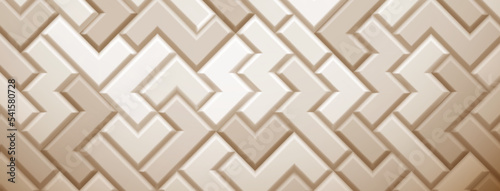 Abstract background made of tetris blocks in light brown colors