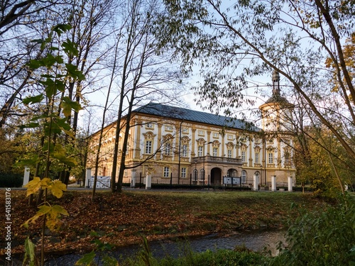 linhartovy chateaul near krnov in silesia photo