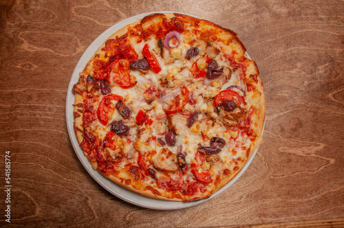 Mediterranean Chicken Pizza