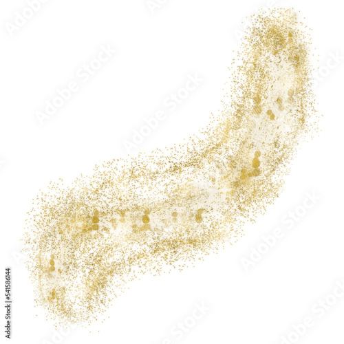 Wallpaper Mural Gold Glitter Abstract Stroke Torontodigital.ca