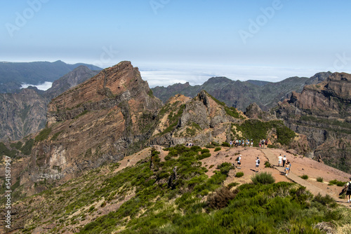 Pathways at Pico do Arieiro