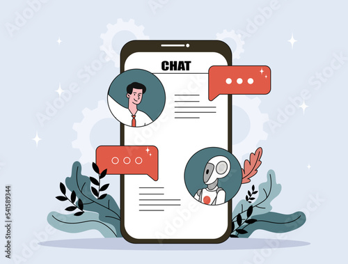 Dialog with chatbot
