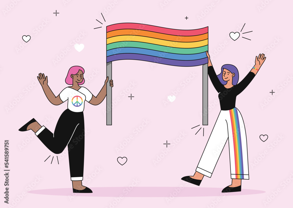 LGBTQ community concept LGBTQ community concept