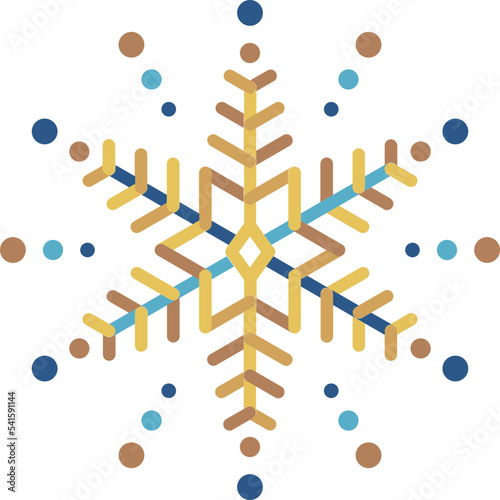 snowflake icon illustration