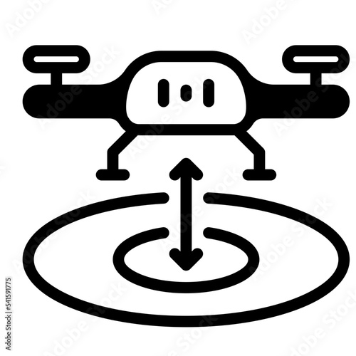 altitude hold icon glyph