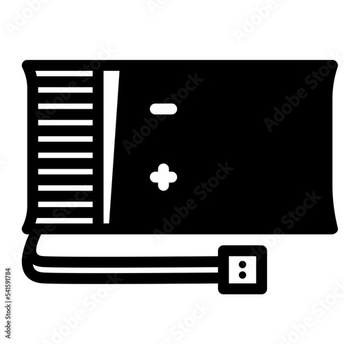 drone battery icon glyph