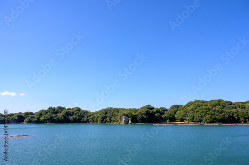 リアス式海岸の九十九島