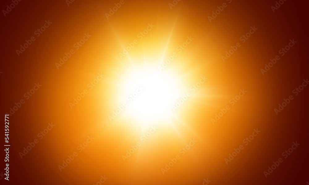Fototapeta premium Light flare, Glowing light explodes. Light effect. ray. shining sun, bright flash. Special lens flare light effect.