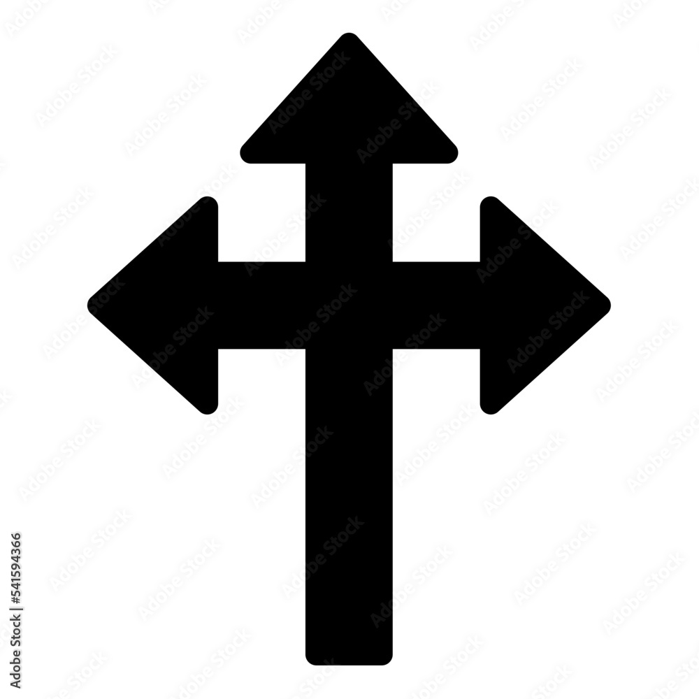 direction icon glyph