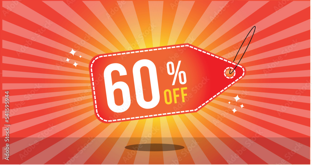 Sixty percent off Sixty percent off