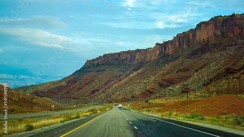 Scenery of Along Highway 191, Utah  photo