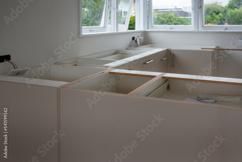 Canvastavla Residential home renovation with unfinished new kitchen