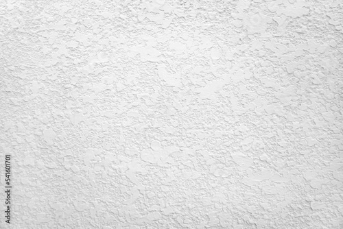 White wall texture, grainy plaster wall or rough surface of the white concrete wall