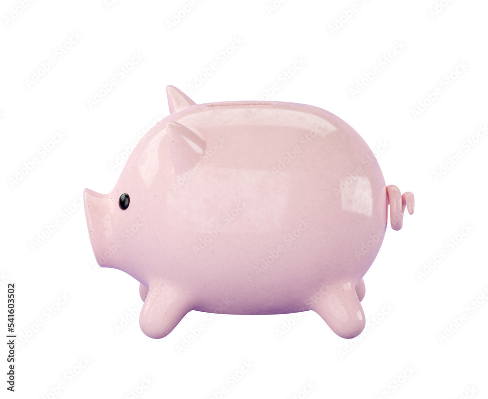 3d pink ceramic Piggy bank. Business, saving, money, banking, finance investment and services concept. Profit and growth design idea. Realistic 3d isolated high quality render 3d pink ceramic Piggy bank. Business, saving, money, banking, finance investment and services concept. Profit and growth design idea. Realistic 3d isolated high quality render