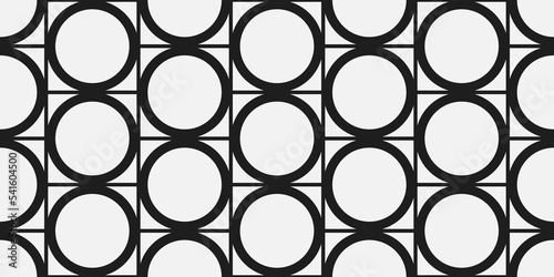 Black linked rings. Suitable for print and surface decoration.