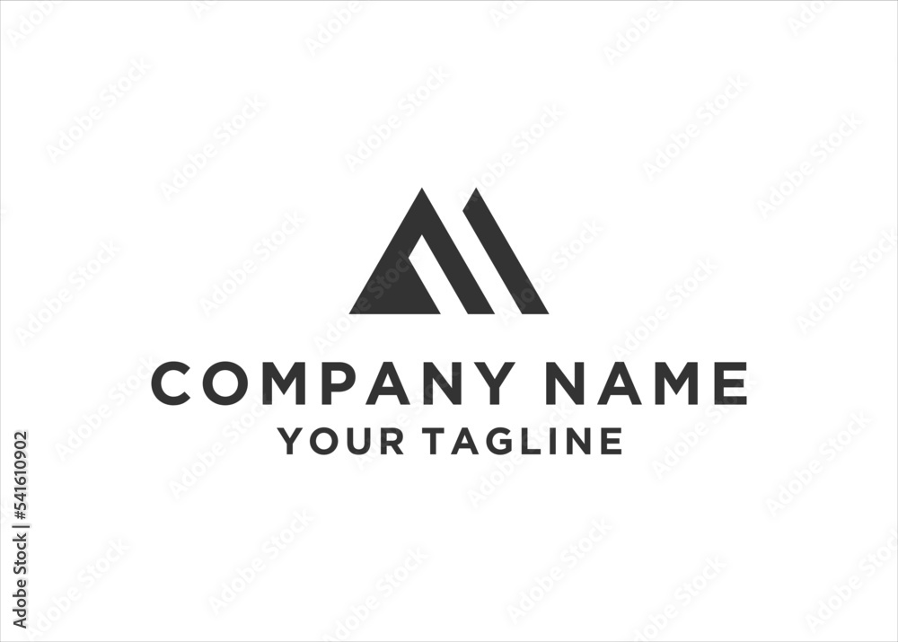AM logo design vector AM logo design vector